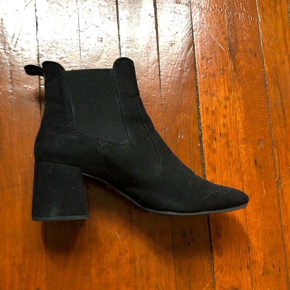 Black Ankle Bootie - Picture 3 of 5